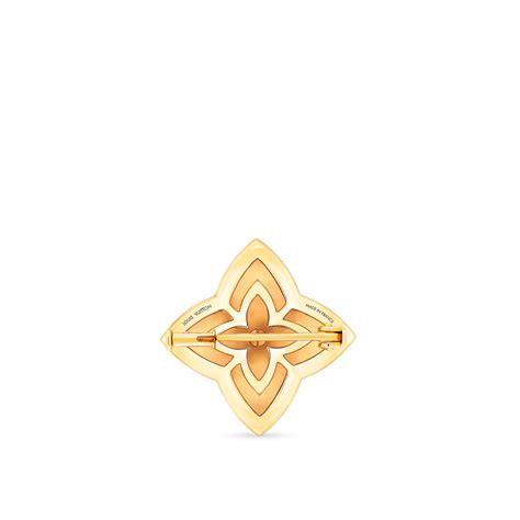 lv brouche|Ever Blossom Brooch, Yellow Gold, Onyx & Diamonds.